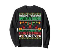 Amateur Radio Christmas Party Ham Radio Xmas Ugly Style Sweatshirt