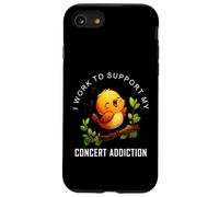 Amateurs de Concerts Amusants, Je Travaille pour Soutenir Mon Addiction aux Concerts Coque pour iPhone SE (2020) / 7/8