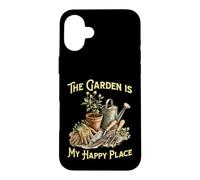 Amateurs de Jardinage - The Garden is My Happy Place Coque pour iPhone 16 Plus