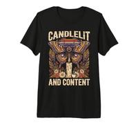 Amateurs de Livres de Mites aux chandelles et contenus T-Shirt Haut de Gamme