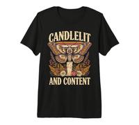 Amateurs de Livres de Mites aux chandelles et contenus T-Shirt Haut de Gamme