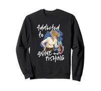 Amateurs de mangas animés Lucky Fishing Fisher Sweatshirt