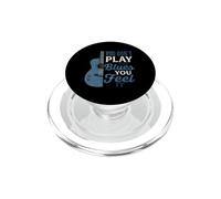 Amateurs de Musique Blues, Vous ne jouez Pas The Blues Feel It PopSockets PopGrip pour MagSafe
