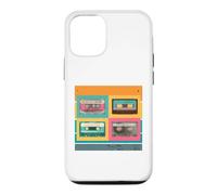 Amateurs de Musique Cassette rétro Bons Jours Mixtapes d'été Coque pour iPhone 12/12 Pro