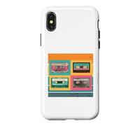 Amateurs de Musique Cassette rétro Bons Jours Mixtapes d'été Coque pour iPhone X/XS