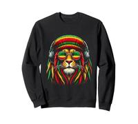 Amateurs de Musique Reggae Lion of Zion Vibes Sweatshirt