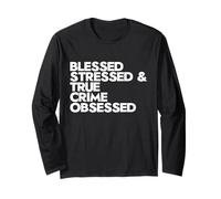 Amateurs de podcasts béni stressés et obsédés par Le Crime Manche Longue