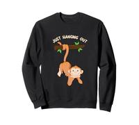 Amateurs de singes, Animaux de la Jungle Primate Tout Simplement traînant Sweatshirt