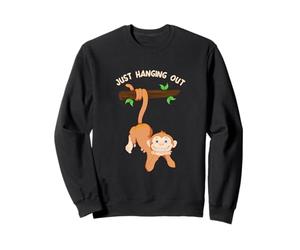 Amateurs de singes, Animaux de la Jungle Primate Tout Simplement traînant Sweatshirt