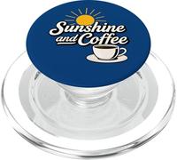 Amateurs de Soleil et de café, J'adore l'été et Le café glacé PopSockets PopGrip pour MagSafe