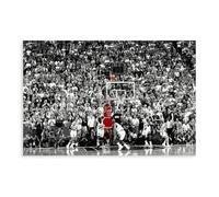 AMATWI Affiche sur toile, motif : star du basketball, Michael Jordan, art mural, impression décorative, image pour salon, chambre à coucher, décoration, sans cadre, 30 x 45 cm
