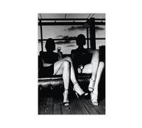 AMATWI Helmut Newton Poster 36 sur toile pour décoration de chambre à coucher, bureau, chambre, cadeau sans cadre, 40 x 60 cm