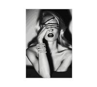 AMATWI Helmut Newton Poster 45 sur toile, décoration murale, peintures pour salon, chambre à coucher, style sans cadre, 40 x 60 cm