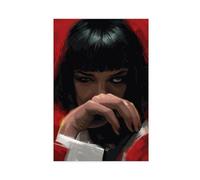 AMATWI Mia Wallace Pulp Fiction Poster 5 sur toile - Décoration murale pour salon, chambre à coucher - Style sans cadre - 40 x 60 cm