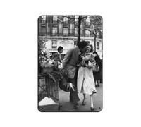 AMATWI Poster de Robert Doisneau 6 - Poster rétro en métal - Décoration murale - 20 x 30 cm