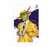 AMATWI Poster du film Jim Carrey The Mask 4 - Décoration murale pour salon, chambre à coucher - Style sans cadre - 30 x 45 cm