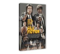 AMATWI Poster du film Pulp Fiction 15 sur toile, décoration murale, peintures pour salon, chambre à coucher, style cadre, 30 x 45 cm