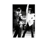 AMATWI Poster du film Pulp Fiction 45 sur toile - Décoration murale pour salon, chambre à coucher - Style sans cadre - 40 x 60 cm