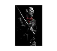 AMATWI Poster Negan The Walking Dead 6111 sur toile pour décoration murale de salon, chambre à coucher, style sans cadre, 30 x 45 cm