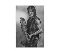 AMATWI Poster Norman Reedus Daryl Dixon The Walking Dead sur toile - Décoration pour chambre à coucher, bureau, chambre - Cadeau - Sans cadre - 30 x 45 cm