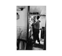 AMATWI Poster Robert Doisneau sur toile - Décoration pour chambre à coucher, bureau, chambre - Cadeau sans cadre - 30 x 45 cm