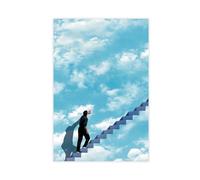 AMATWI Poster sur toile Jim Carrey The Truman Show 8 - Décoration murale pour salon, chambre à coucher - Style sans cadre - 60 x 90 cm