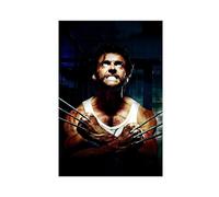 AMATWI Wolverine - Poster du film Logan Hugh Jackman 12 sur toile pour décoration de chambre à coucher, bureau, chambre, cadeau sans cadre, 40 x 60 cm