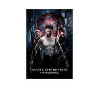 AMATWI Wolverine - Poster du film Logan Hugh Jackman sur toile pour décoration de chambre à coucher, bureau, chambre, cadeau, sans cadre, 40 x 60 cm