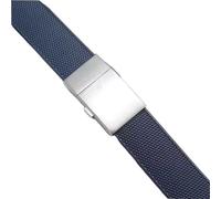AMAUPCKCA Bracelets de Rechange de 21mm for Longines HydroConquest, Bracelet de Montre en Caoutchouc, Boucle Pliante, Sport, plongée, Accessoires(Blue)