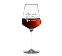 AMAVEL Verre à Vin Rouge avec Gravure Personnalisée Nom - Mamie - Volume : 500 ML