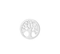 Amaxer Broche arbre de vie pour femme et homme Broche arbre de vie pour sac à dos, chapeau, sac, accessoires de décoration (Argent)