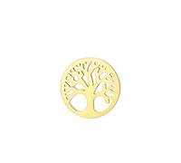 Amaxer Broche arbre de vie pour femme et homme Broche arbre de vie pour sac à dos, chapeau, sac, accessoires de décoration (Or)