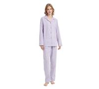 Amaxer Femmes Deux Pièces Pyjama Coton Pyjama Set Manches Longues Nightwear Home Suit Sleepwear et Pyjama Pants Lounge Sets