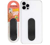 Amayo Grip Das ! Finger Grip For Mobile Phone - Cell Phone Holder - Cell Phone Ring Holder (Leather Series, Black)