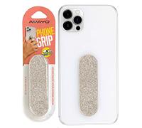 Amayo Grip - L'original ! Support de Doigt pour Smartphone - Poignée de téléphone Portable - Anneau de Support pour téléphone Portable - Série Perle - Doré