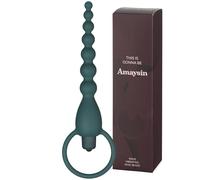 Amaysin Chapelet Anal Vibrant - Perle Anal - Boule Anal - Perles Anales en Silicone Premium pour un Plaisir et un Confort Améliorés - Sécurisées, Faciles à Nettoyer et Sans Danger - Anal Beads