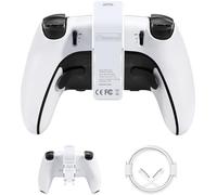 AMAZEAR Batterie pour Manette PS5 DualSense, Accessoires Playstation 5, 3000 mAh, Chargeur Rapide, Batterie supplémentaire Portable Rechargeable pour PS5 Edge ou Manette de Jeu Standard (Blanc)