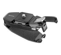 AMAZEAR Clip de sac à dos amélioré pour appareil photo reflex numérique, sangle de sac d'opération à une main, clip de ceinture avec support de plaque à dégagement rapide pour Canon Nikon Sony Fuji