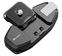 Amazear Clip de Sac à Dos Rapide pour Appareil Photo DSLR: Opération à Une Main Améliorée avec Plateau de Libération Rapide pour Canon Nikon Sony Fuji Go-Pro,DJI Pocket 3 Insta360 X5 AKASO