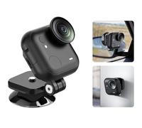 AMAZEAR Support Magnétique à Détachement Rapide pour Accessoires Insta360 GO Ultra, Combiné Aluminium Aimanté & Ventouse Insta 360 Go Ultra pour Bureau/Surfaces Lisses. Noir