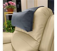AmazeCov Coussin d'appui-tête réglable pour fauteuils inclinables et fauteuils - Coussin en Velours antidérapant pour Soutien du Cou et soulagement de la Douleur (Gris)