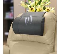 AmazeCov Coussin de nuque antidérapant en mousse à mémoire de forme pour fauteuil inclinable, coussin respirant en similicuir réglable pour soulager la douleur à la maison, au bureau et en voyage