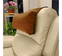 AmazeCov Coussin de tête inclinable en velours avec base antidérapante - Support de cou réglable pour soulager la douleur à la maison, au bureau et en voyage (citrouille)