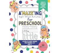A'maze'ing Sight Words: Sight Word Activities For Preschool