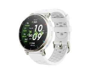 Amazfit Active 3 Premium Montre Connectée GPS pour Running, 45mm, Écran AMOLED 1,32" en Saphir, Autonomie 12 Jours, 4 Go de Stockage, NFC, Cartes Hors Ligne, 170+ Modes Sport, pour Android & iPhone