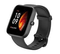 Amazfit Bip 3 Pro Montre Connectée Homme GPS, Fréquence Cardiaque, SpO2, Sommeil, 60+ Modes Sportifs, 5 ATM, Grand Écran de 1,69", Montre Version Française(Noir)