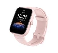 Amazfit Bip 3 Pro - Rose - Montre Connectée Avec Bracelet - Silicone - Rose - Taille Du Poignet : 153-218 Mm - Affichage 1.69" - Bluetooth - 33.2 G