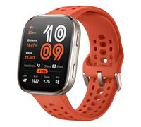 Amazfit Bip 6 Smart Watch 46 mm, batterie de 14 jours, AMOLED, GPS et matériel gratuit, AI, fonction de texte d'appel Bluetooth, santé, fitness Tracker, 140 modes d'entraînement, 5 ATM, rouge, Taglia