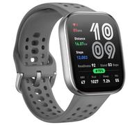 Amazfit Bip 6 Reloj Smartwatch 1.97" 2000nits Mapas Offline 140 Deportes Gris Oscuro