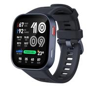 Amazfit Bip Max 50 mm Montre Connectée, Écran AMOLED 2,07", Autonomie 20 Jours, GPS & Cartes, 4 Go Stockage, Tracker d’Activité avec Entraînement Hybride, 150+ Sports, Mode HYROX, pour Android iPhone